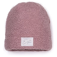  ESITO Zimní čepice Teddy fleece double Růžová 48