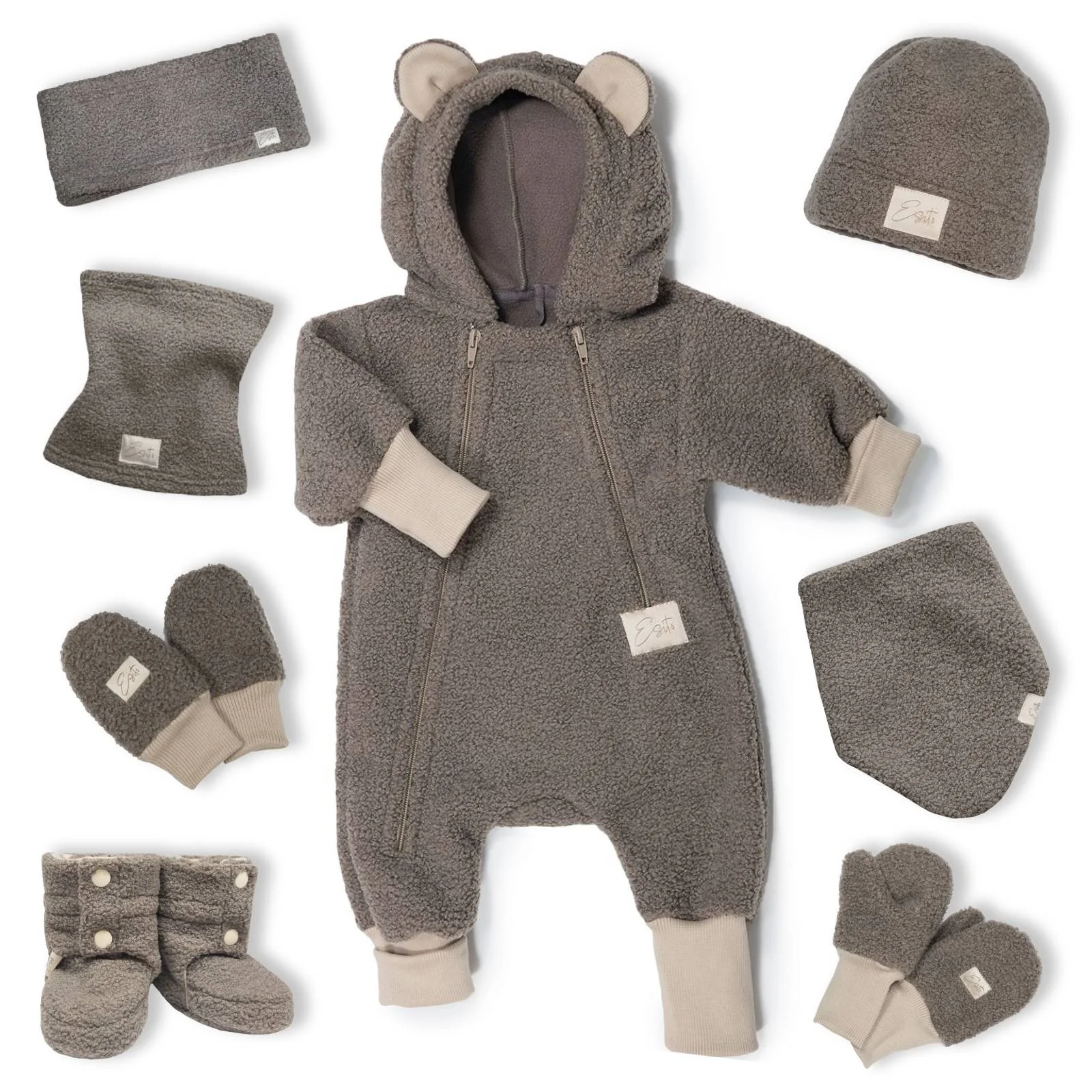 ESITO Zimní nákrčník Teddy fleece 