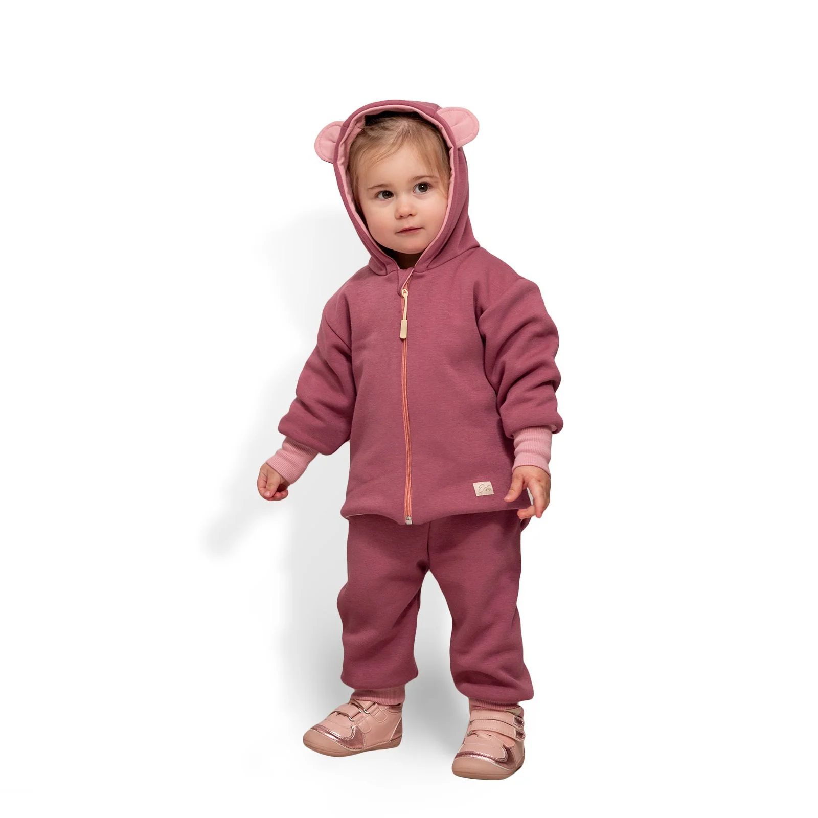 ESITO Dětské kalhoty Warmkeeper rubínová 