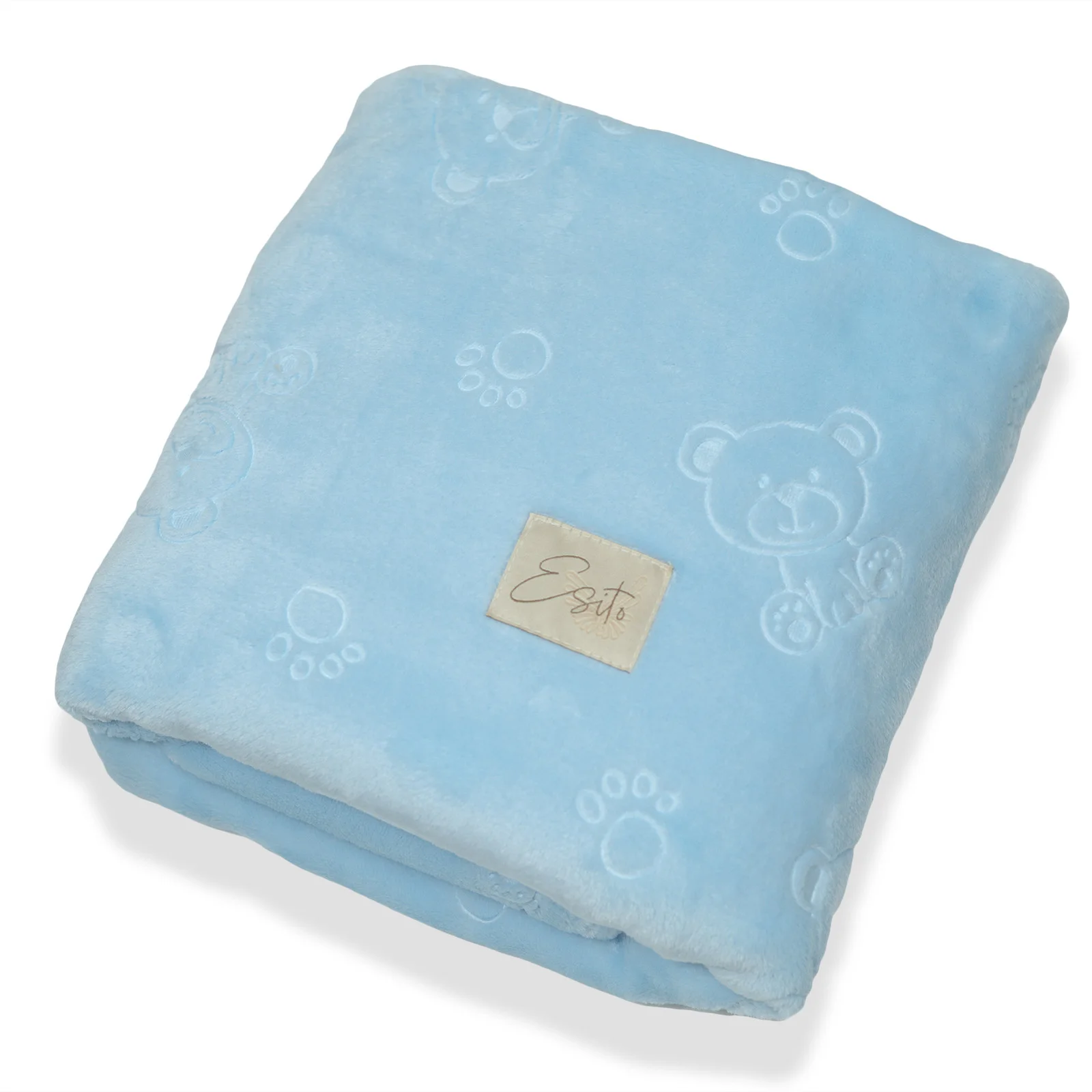 ESITO Dvojitá dětská deka mikroplyš Bear 