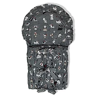  ESITO Klasická zavinovačka obdélníková Šedá pejsek