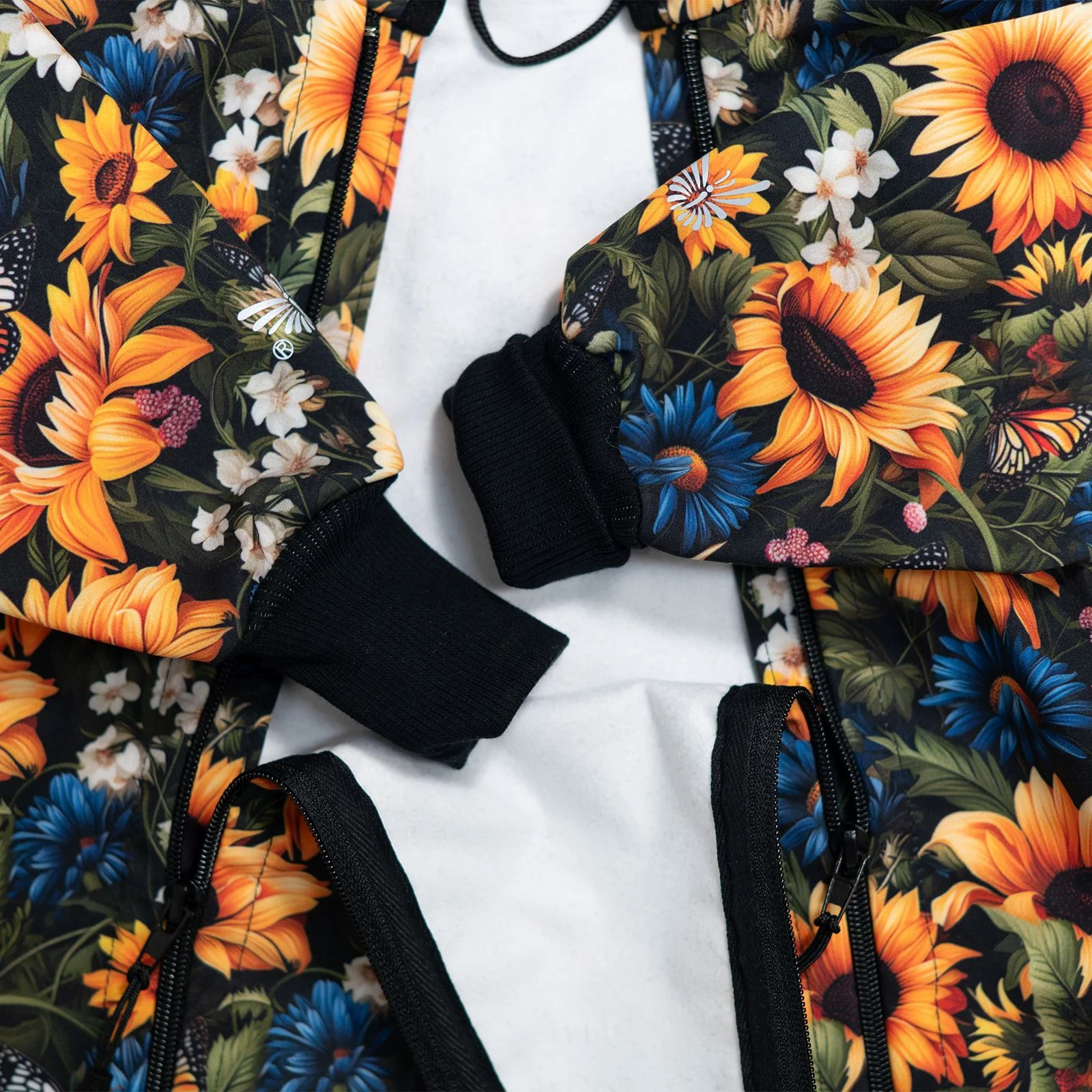 ESITO Rostoucí softshellová kombinéza s fleecem Slunečnice 