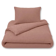  Esito Luxusní dětské mušelínové povlečení Ruby Red Brown
