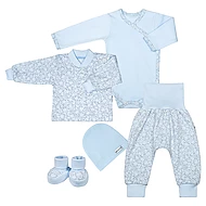  Esito Souprava do porodnice zája 5-ti dílná Soft Blue 56