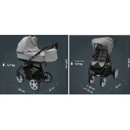 Espiro Next Flow Rozměry kočárku Next Flow