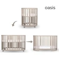 Espiro postýlka Oasis 3v1 s matracemi 