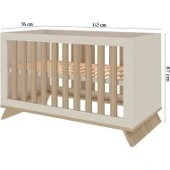 Faktum Variabilní postýlka Sienna 70x140cm Variabilní postýlka Faktum Sienna Cashmere - rozměr