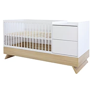  Faktum Kombi postýlka Sienna 3v1 70x120cm / 70x170cm White