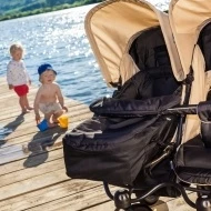 Hauck 2v1 carrycot taška na dítě - Hauck carrycot 2v1 venku