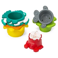 Infantino Stohovací kelímky do koupele s mlýnkem