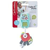 Infantino Klíčky k autu se zvuky a světýlkem 