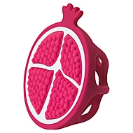  Infantino Kousátko silikonové ovoce/zelenina Granátové Jablko