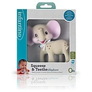 Infantino Kousátko přírodní kaučuk Slon 