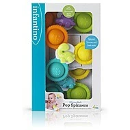 Infantino Spinner do koupele Pop Spinners 3ks 