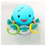 Infantino Svítící chobotnice s kroužky do koupele 