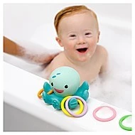 Infantino Svítící chobotnice s kroužky do koupele 