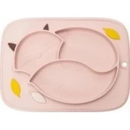 innoGIO Silikonový talíř GIOfresh Fox Pink