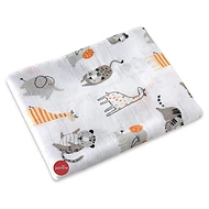  JASMINE Bambusová plena 120 x 120 cm Animals