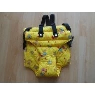 Jitro Kombinace pultíku a vatelínových kalhotek - Žluté myší kalhotky