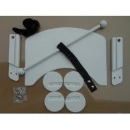 Jitro Kombinace pultíku a vatelínových kalhotek - Pultík bílý