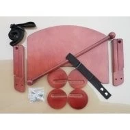 Jitro Kombinace pultíku a vatelínových kalhotek - Pultík mahagonový