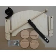 Jitro Kombinace pultíku a vatelínových kalhotek - Pultík přírodní lakovaný