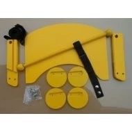 Jitro Kombinace pultíku a vatelínových kalhotek - Pultík žlutý