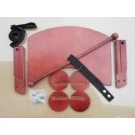 Jitro Komplet pultík s kšandičkami Mahagon