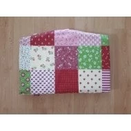 JITRO Rostoucí židle Klasik - Červený patchwork