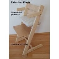  JITRO Rostoucí židle Klasik - Područky, stabilizační botičky