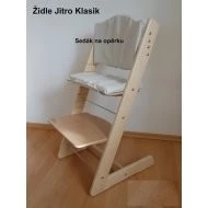  JITRO Rostoucí židle Klasik - Sedák na opěrku