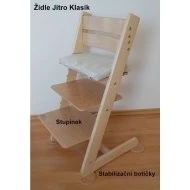  JITRO Rostoucí židle Klasik - Stupínek, stabilizační botičky