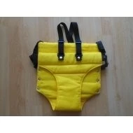 Jitro Vatelínové kalhotky s kšandami - Žlutá