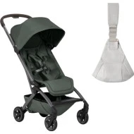 Joolz AER2 kočárek BUNDLE set s Ergobaby Upsie Forest green / pearl grey