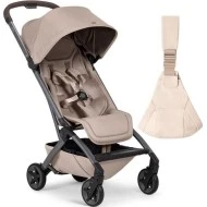  Joolz AER2 kočárek BUNDLE set s Ergobaby Upsie Sandy taupe / natural beige