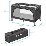 Kidnort Cestovní postýlka Grotta 