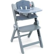  Kidnort Jídelní židlička Drömmer Unique Šedá/šedá