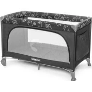  KIDNORT Cestovní postýlka Ihalig Tmavě šedá