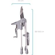  KIDNORT Jídelní židlička Jordgubbe - 