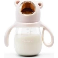  KIDNORT Kojenecká lahev Jordbaer Béžová 240ml