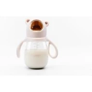  KIDNORT Kojenecká lahev Jordbaer Béžová 300ml
