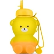  Kidnort Silikonová láhev Retter Žlutá