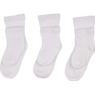 KIKKO Bambusové ponožky Pastels bílé Velikosti