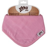  KIKKO Bambusový slintáček/šátek Colours  -  Baby pink