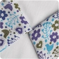  KIKKO Bambusové ubrousky Flowers and Birds Boys mix 9ks