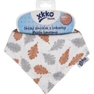  KIKKO Bambusový dětský slintáček Staré časy Dub