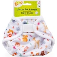  KIKKO Svrchní PUL kalhotky Newborn Wild forest