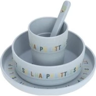 Lässig jídelní set Dish Set Happy fruits lemon