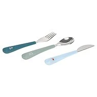  Lassig Příbor Cutlery se silikonovou rukojetí 3ks - 