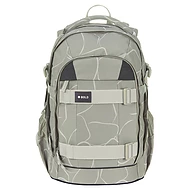  LÄSSIG SCHOOL Backpack Origin Bold Curve Sage